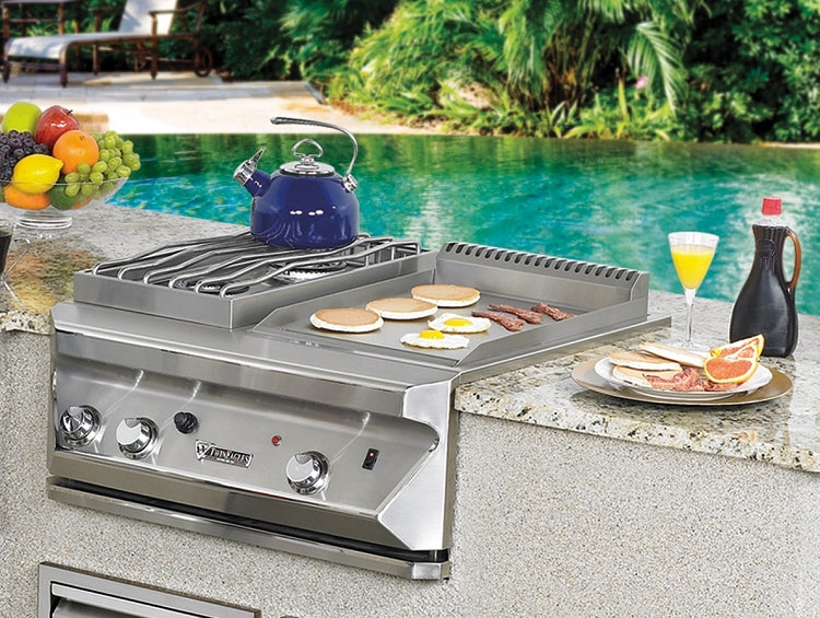Twin Eagles 30 Inch Natural Gas Breakfast Club Cooktop