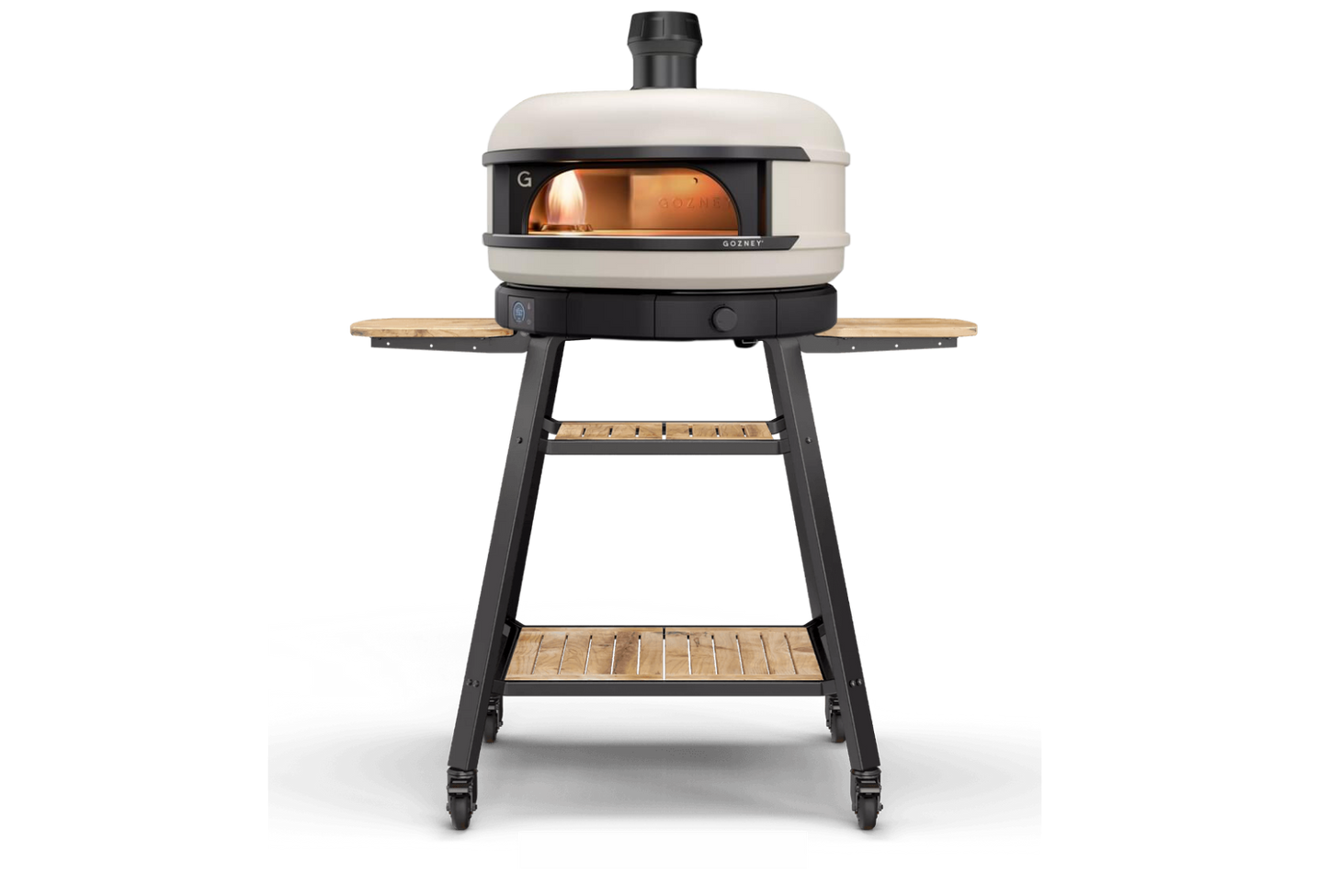 Gozney Dome S1 Propane Only Pizza Oven - White - On Stand