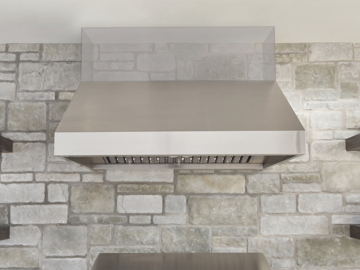 Zephyr 36 Inch Cypress Wall Outdoor/Indoor Vent Hood 1200 CFM (no duct)
