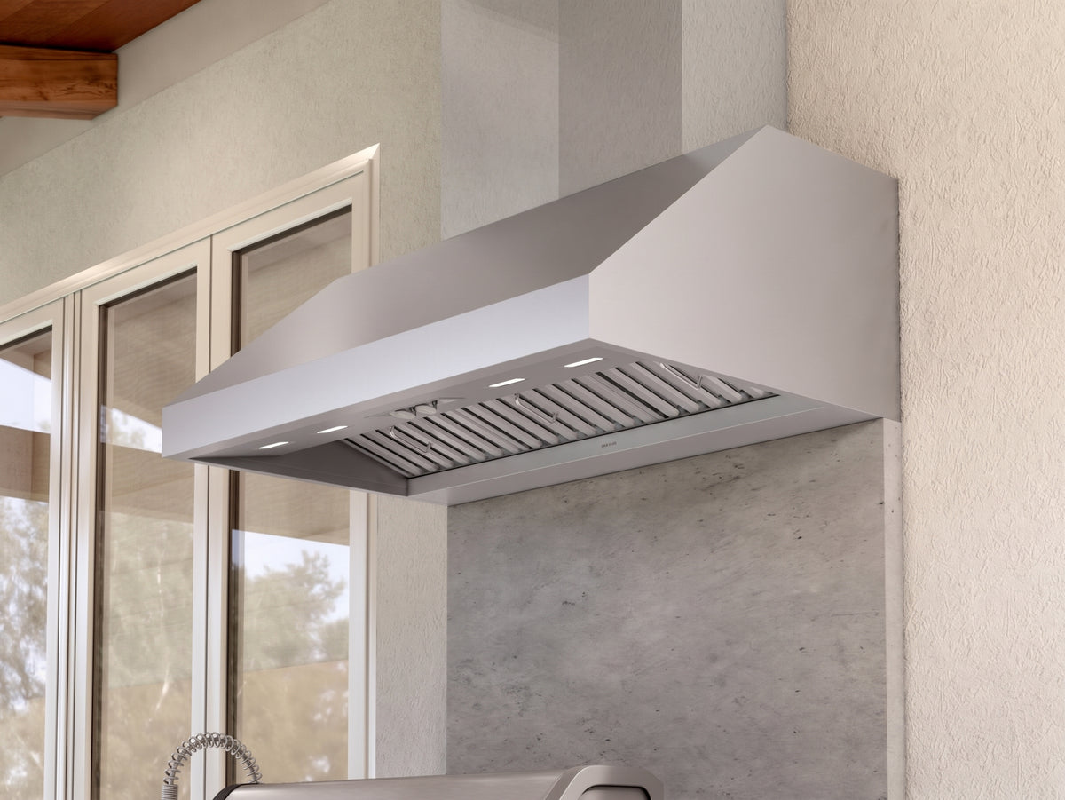 Zephyr 36 Inch Cypress Wall Outdoor/Indoor Vent Hood 1200 CFM (no duct)