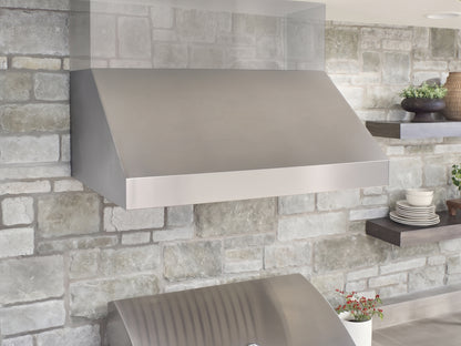 Zephyr 36 Inch Cypress Wall Outdoor/Indoor Vent Hood 1200 CFM (no duct)
