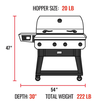 Recteq X-Fire Pro 825 Pellet Grill