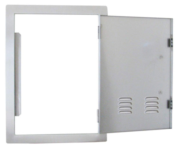 Sunstone 17 x 24 Vertical Access Door with vents Open