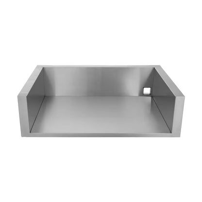 Blaze 6 Ft Island w/ 32 Inch Natural Gas LBM Grill & Narrow Trash Bin | Gold Rush w/ Black Granite