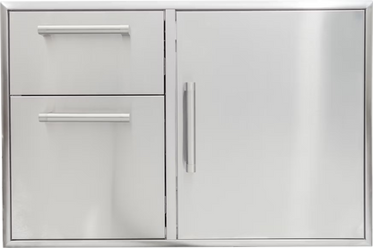 Coyote 36 Inch Access Door and Double Drawer Combo