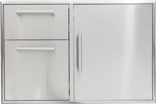 Coyote 36 Inch Access Door and Double Drawer Combo
