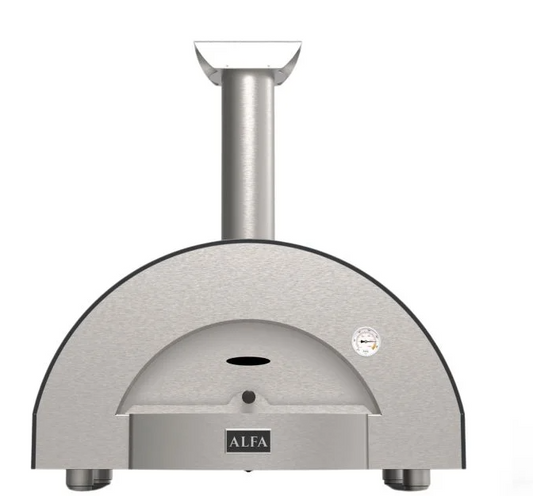Alfa Classico '2 Pizze' WOOD ONLY Pizza Oven - Ardesia Grey