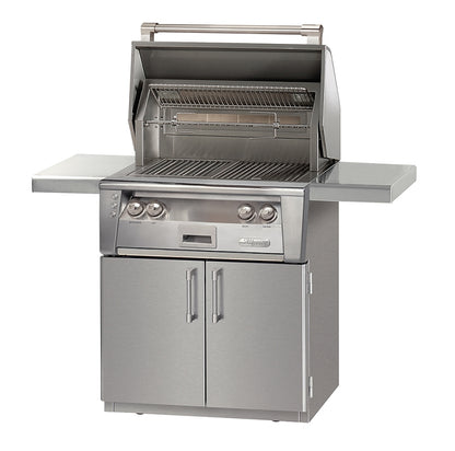 LXE series grill on cart