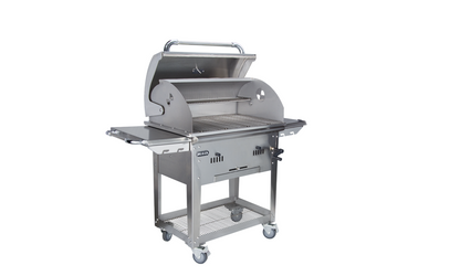 Bull Bison 30 Inch Charcoal Grill on Cart