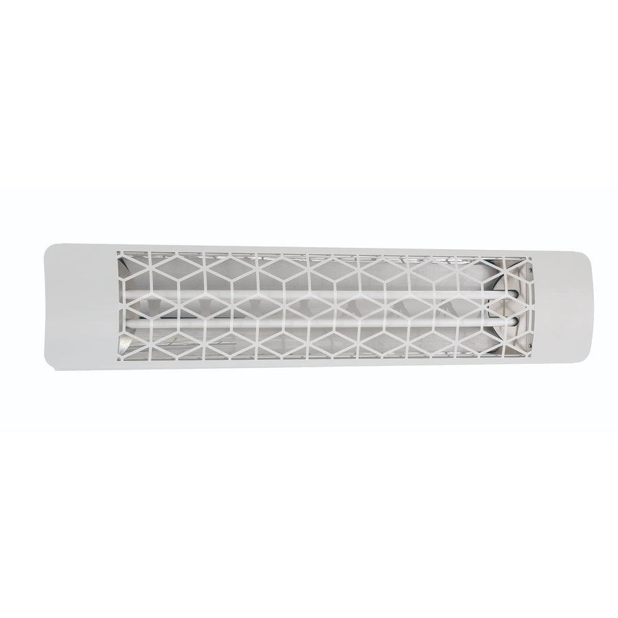 Eurofase EF40 240v 4000w 39-Inch Electric Heater - White Stella Plate