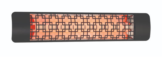 Eurofase EF40 240v 4000w 39-Inch Electric Heater - Black Brix Plate