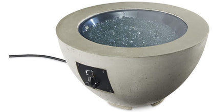 Outdoor Greatroom Natural Grey Cove 42" Round Gas Fire Pit Bowl