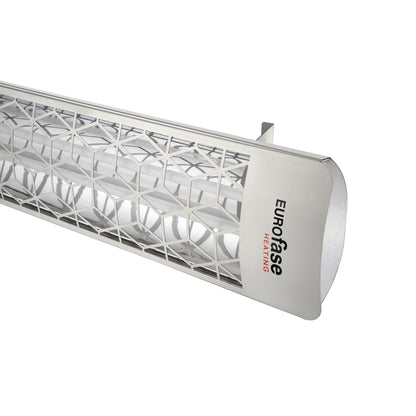 Eurofase EF60 240v 6000w 61-Inch Electric Heater - Stainless Steel Stella Plate