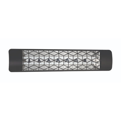 Eurofase EF40 240v 4000w 39-Inch Electric Heater - Black Stella Plate