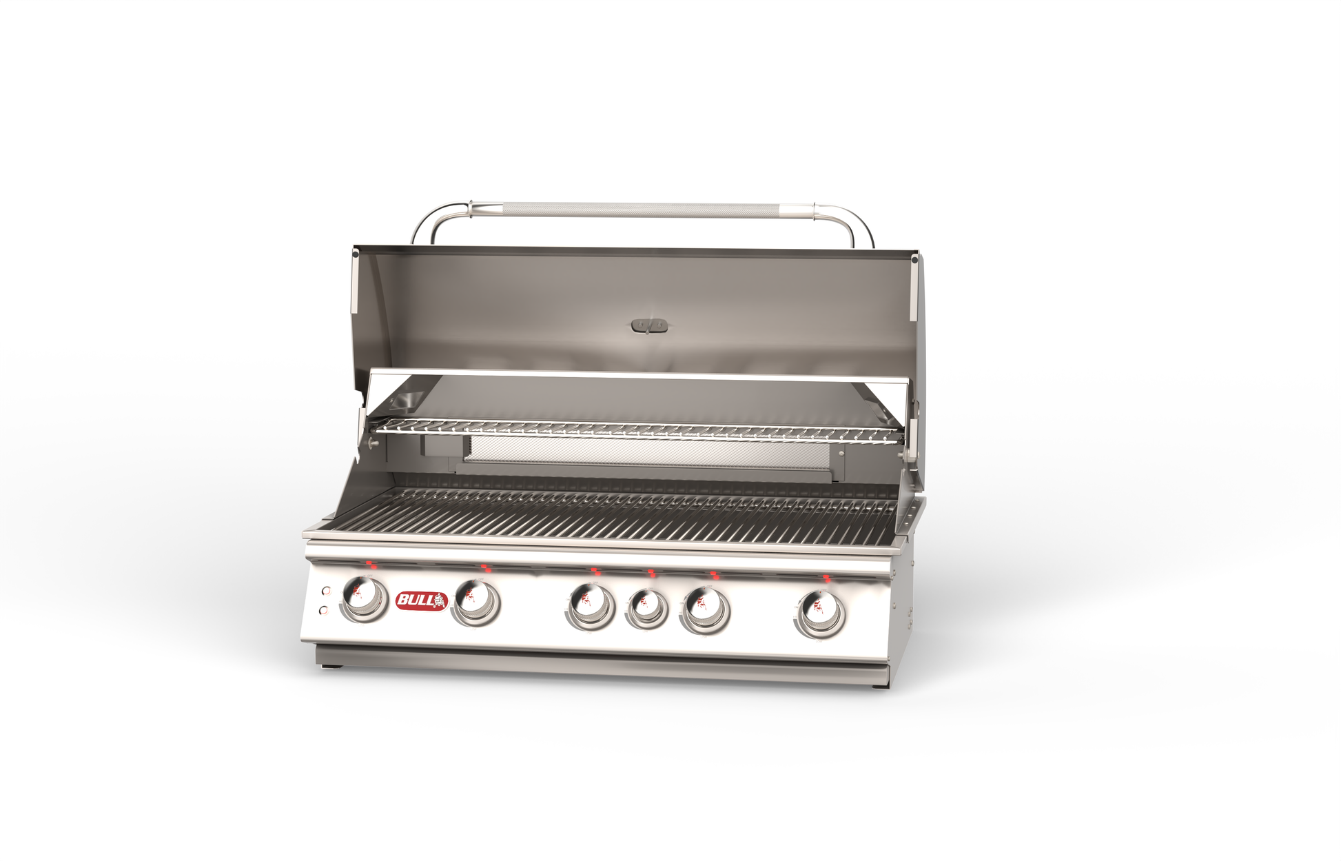 Bull Brahma 38 Inch Natural Gas Grill with Lights and Rotisserie
