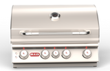 Bull Angus 30 Inch Propane Gas Grill with Lights and Rotisserie