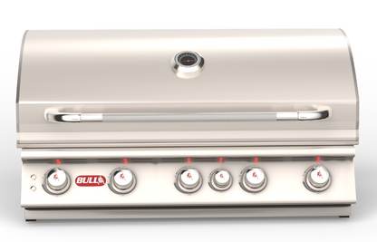Bull Brahma 38 Inch Propane Grill with Lights and Rotisserie