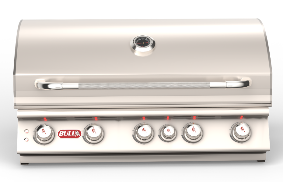 Bull Brahma 38 Inch Natural Gas Grill with Lights and Rotisserie