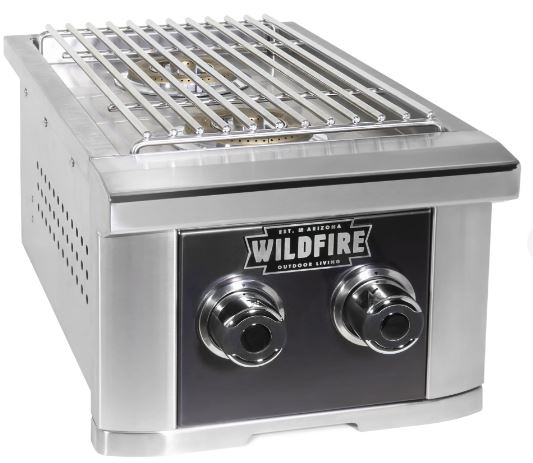Wildfire Ranch Pro Built In Natural Gas Double Side Burner