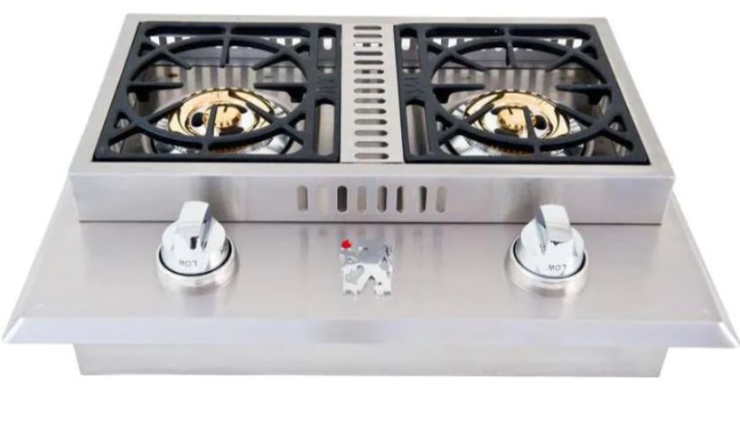 Lion Double Side Burner - Propane