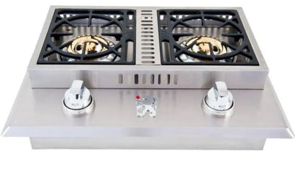 Lion Double Side Burner - Propane