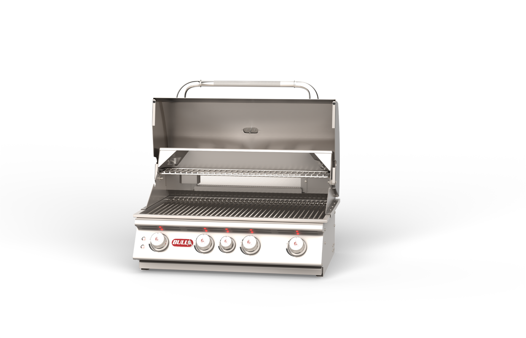 Bull Angus 30 Inch Propane Gas Grill with Lights and Rotisserie