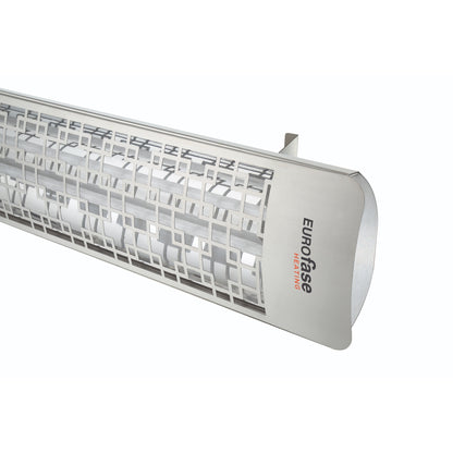 Eurofase EF60 240v 6000w 61-Inch Electric Heater - Stainless Steel Brix Plate