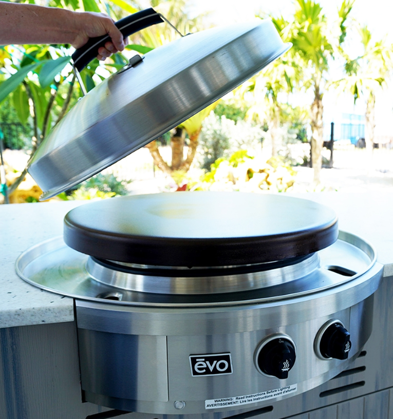 Evo Affinity 25G Built In Flattop Grill - Propane