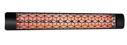 Eurofase EF60 240v 6000w 61-Inch Electric Heater - Black Stella Plate