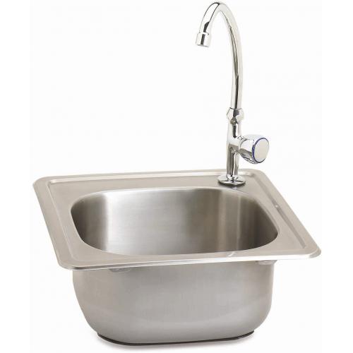 Fire Magic Sink w/ optional faucet. Please select faucet from drop down menu on right. 