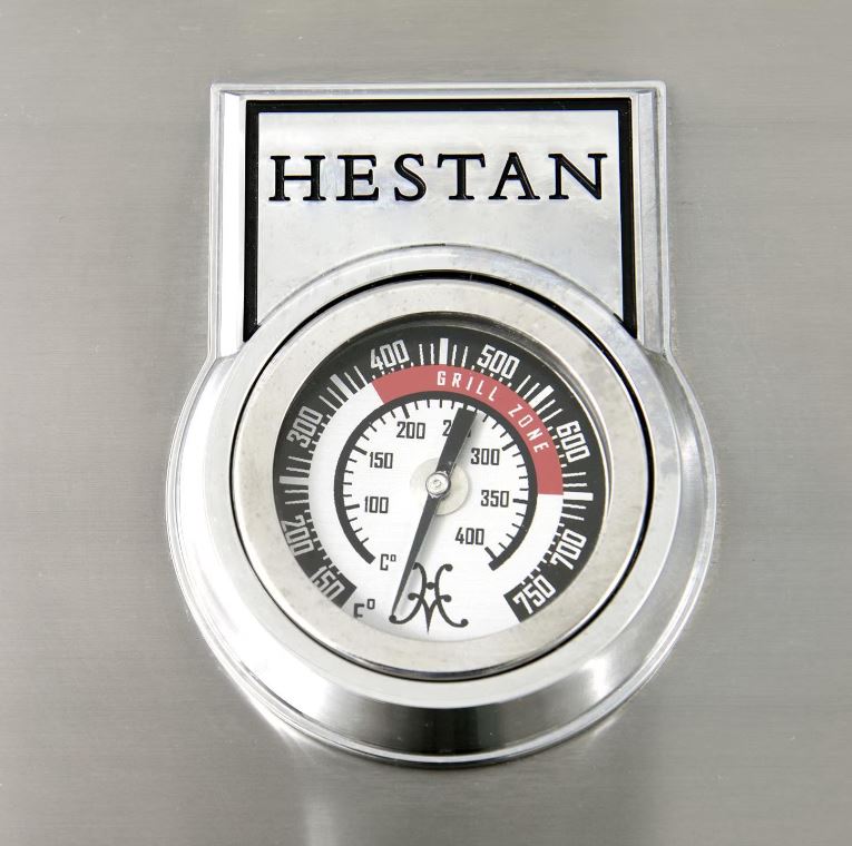 Hestan 36 Inch Propane Deluxe Grill with Worktop, 3 Trellis Burner