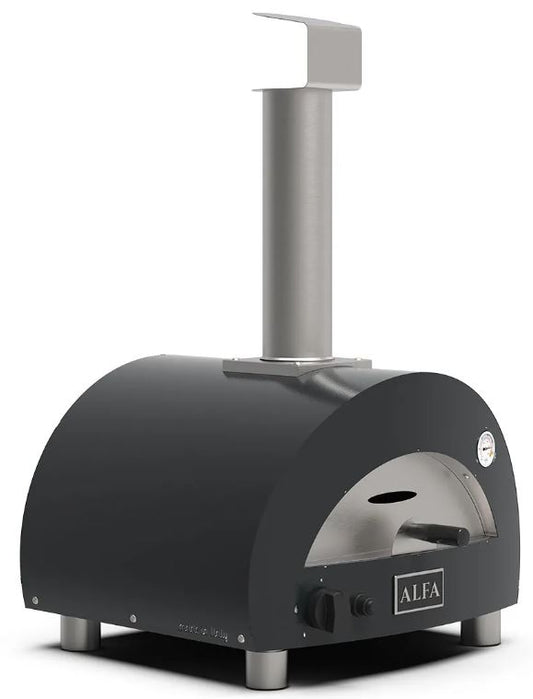 Alfa Moderno Portable Propane Pizza Oven - Grey