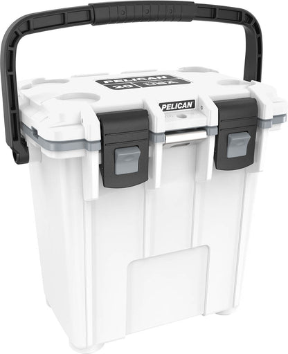 Pelican 20QT Elite Cooler - Gray/White - 20Q-1-WHTGRY
