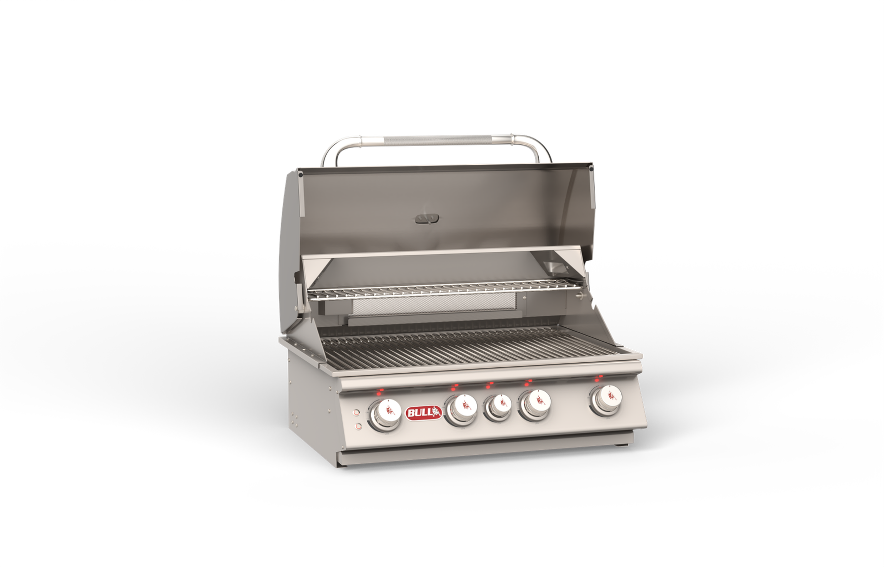 Bull Angus 30 Inch Propane Gas Grill with Lights and Rotisserie