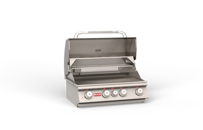 Bull Angus 30 Inch Natural Gas Grill with Lights and Rotisserie