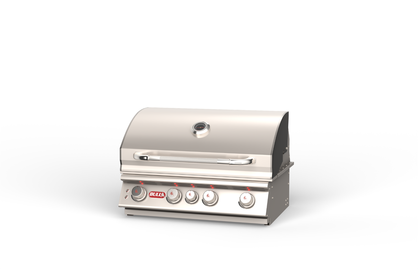 Bull Angus 30 Inch Propane Gas Grill with Lights and Rotisserie
