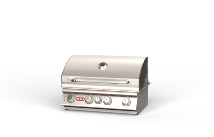 Bull Angus 30 Inch Propane Gas Grill with Lights and Rotisserie