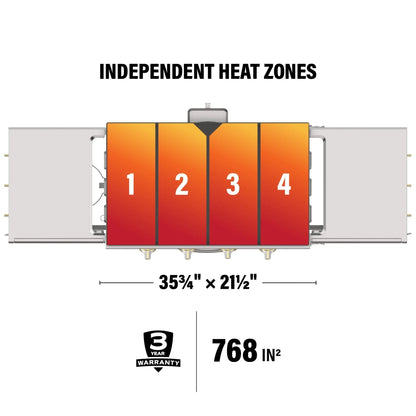 Blackstone Select 36-Inch Propane Griddle W/ Airfryer Combo