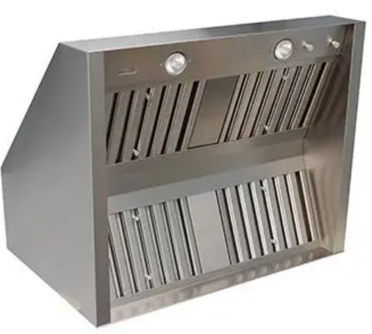 Trade Wind 66” 2300 CFM smooth face outdoor vent hood with convertible discharge