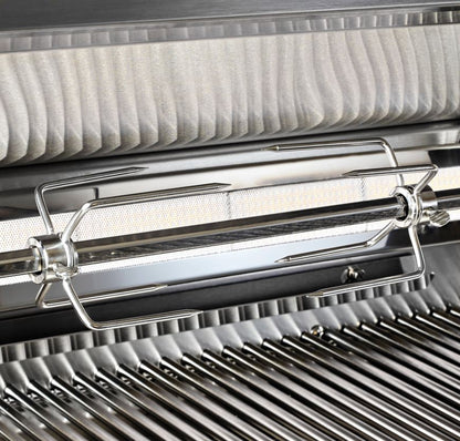 Lynx 54 Inch Professional Natural Gas Grill w/ Trident and Rotisserie on Cart