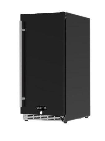 Wildfire 15 Inch Outdoor Refrigerator w/ Black Sleeve